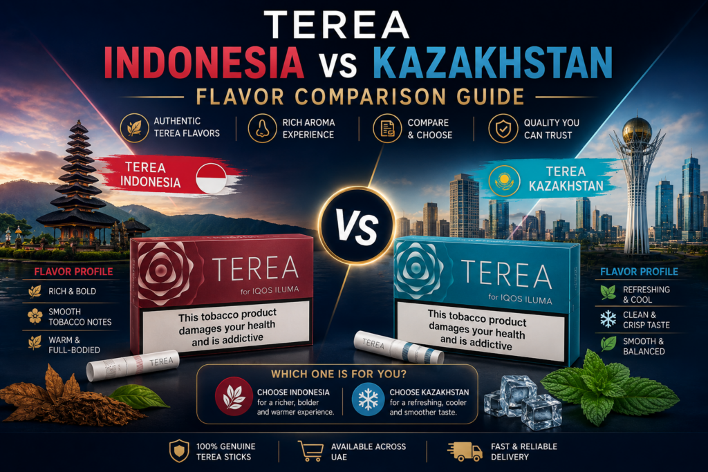 TEREA Indonesia vs TEREA Kazakhstan: Flavor Comparison Guide