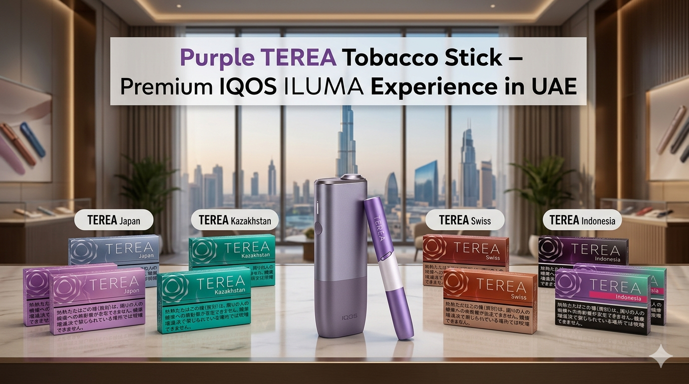 Purple TEREA Tobacco Stick – Premium IQOS ILUMA Experience in UAE